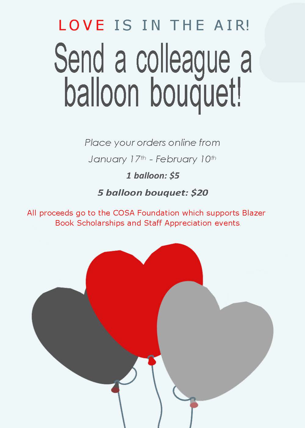 VSU COSA 2023 Balloon Fundraiser